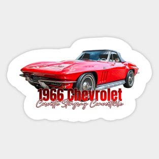 1966 Chevrolet Corvette Stingray Convertible Sticker